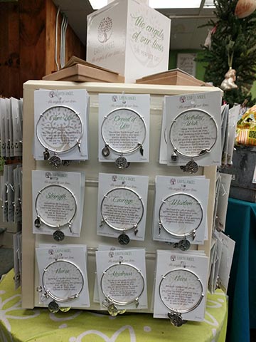 Earth Angel charm braclets